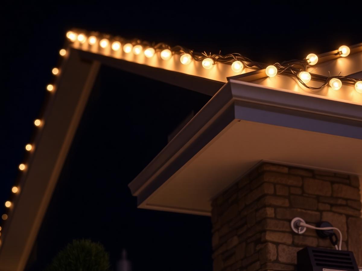 Roofline Lighting in Fox Chapel